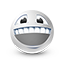 Grinning